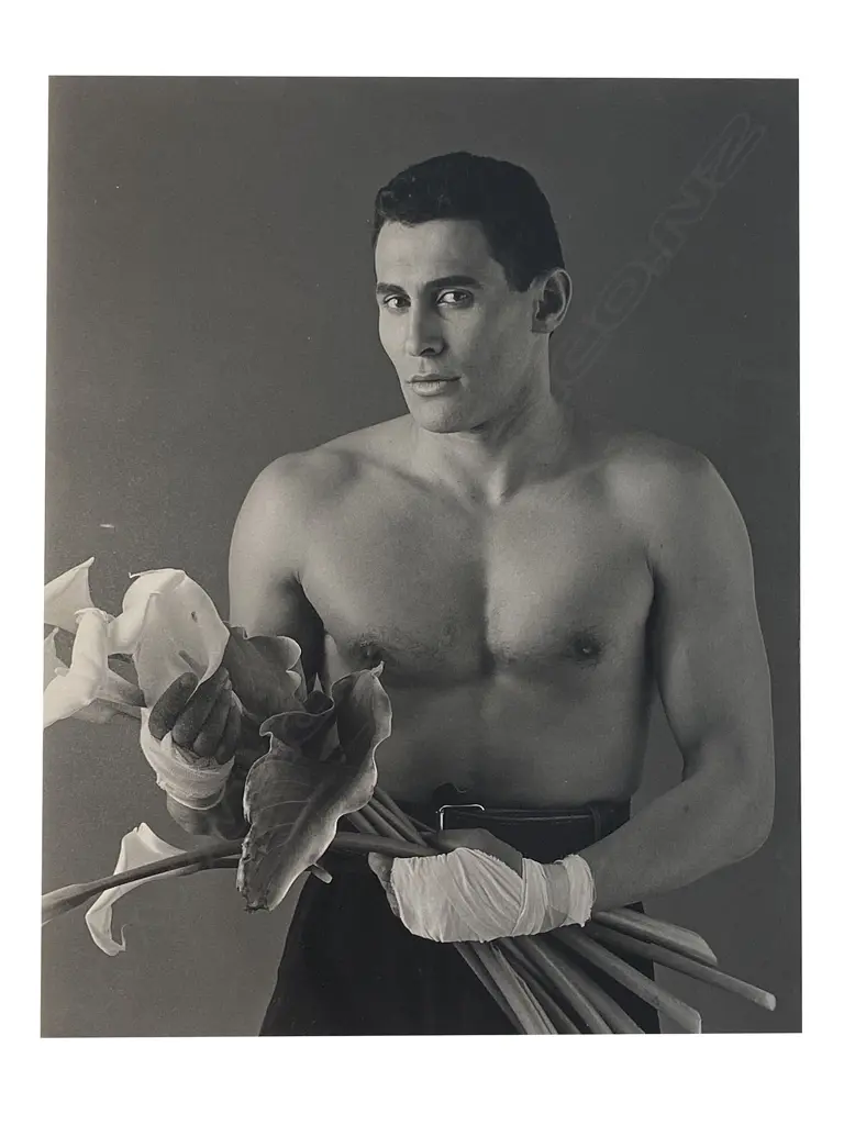 Fiona Pardington (1961-) - 'Prize of lillies: portrait of Joseph Makea', Image 1++